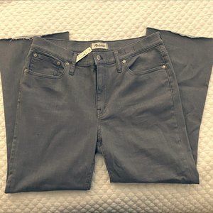 Madewell Size 32 "cali bootcut" in Grey